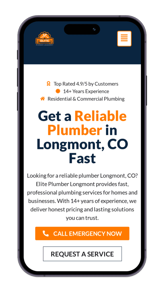 Elite Plumber Longmont Case Study